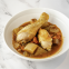Tajine de poulet et semoule