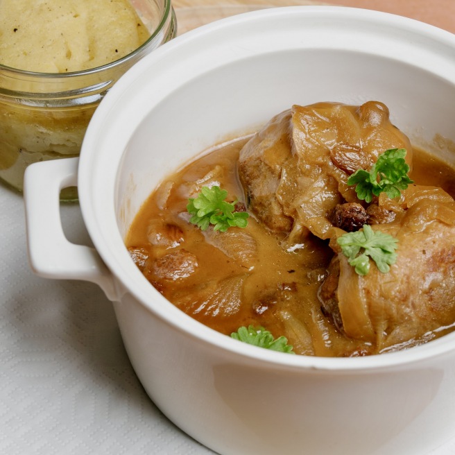 Boulettes de viande sauce liégeoise