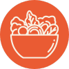Les salades froides