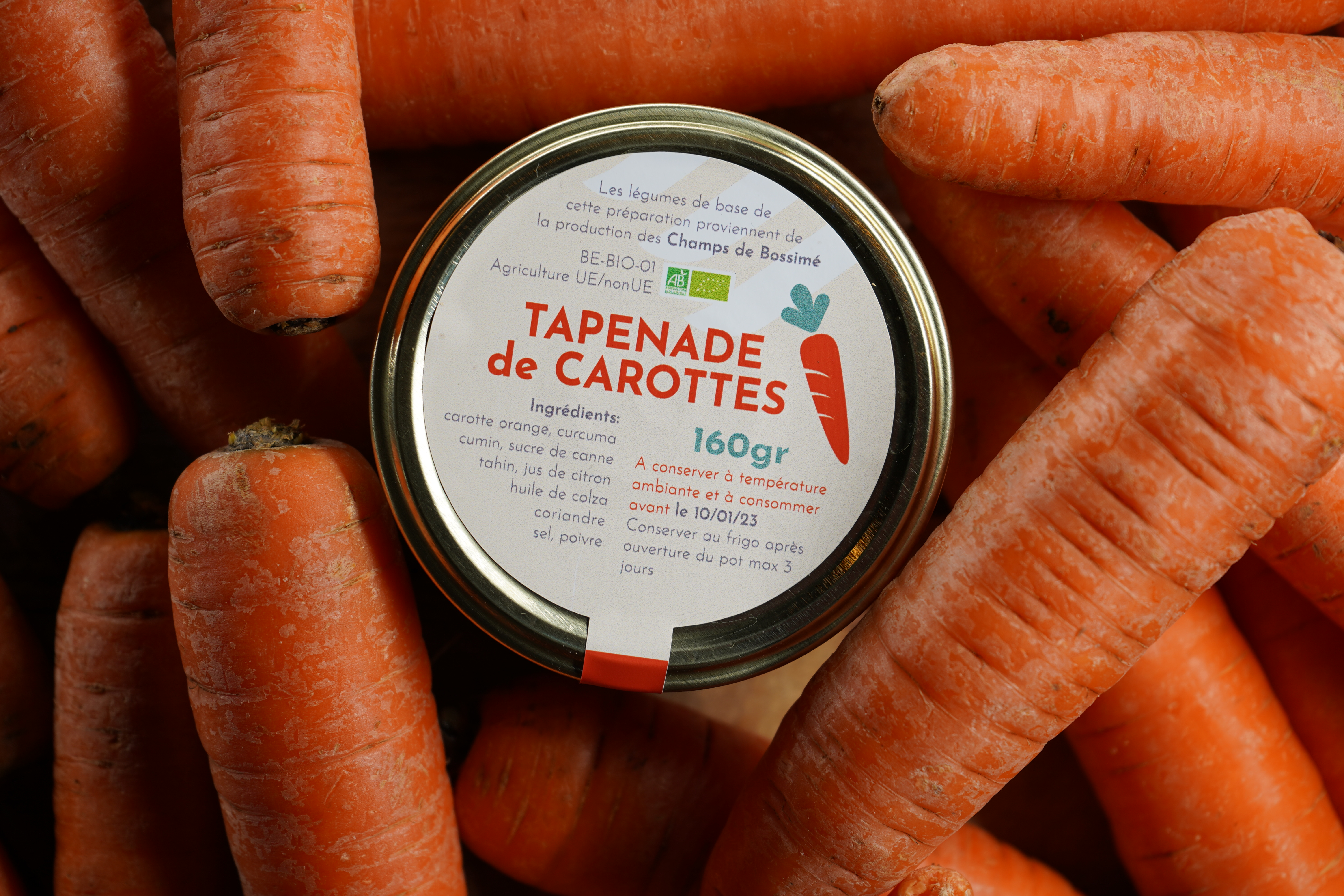 Tapenade de carottes - Echoppe Bossimé